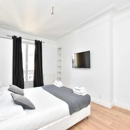 Charming 1br 4p - Louvre Museum Appartamento